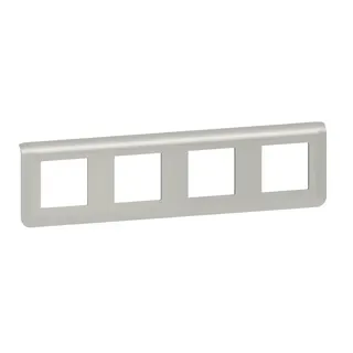 Legrand Rahmen Mosaic 4x2-mod.horizontal alu