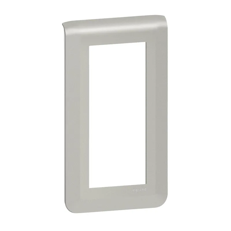 Legrand Rahmen Mosaic 5-mod.vertikal alu