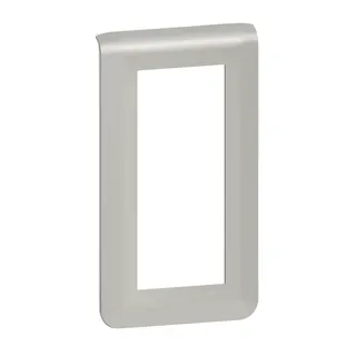 Legrand Rahmen Mosaic 5-mod.vertikal alu