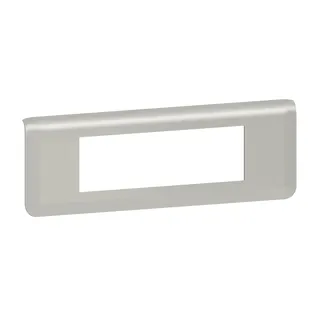 Legrand Rahmen Mosaic 6-mod.horizontal alu