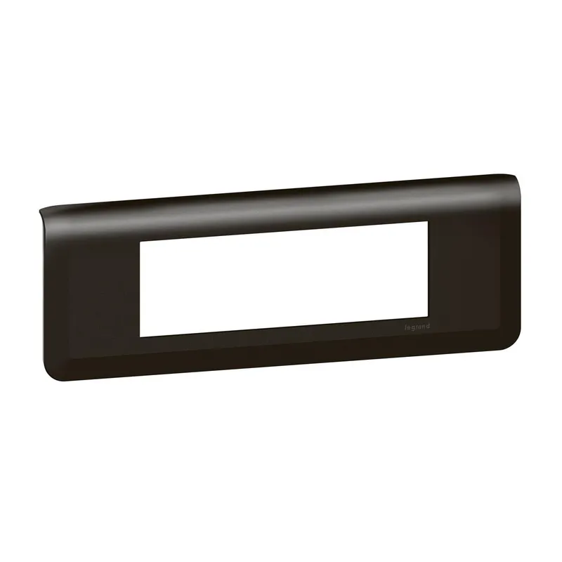 Legrand Rahmen Mosaic 6-mod.horizontal sw