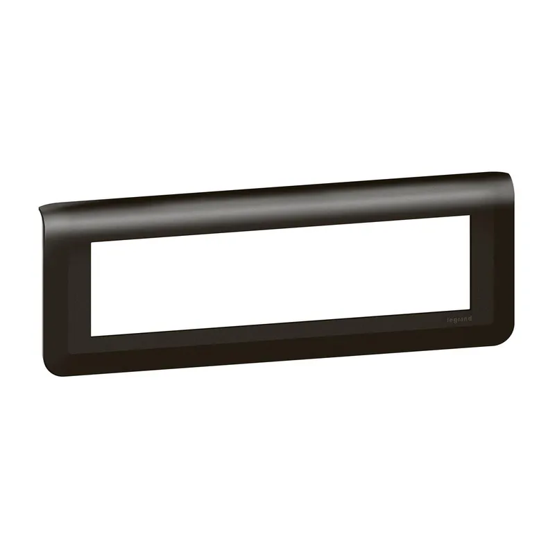 Legrand Rahmen Mosaic 8-mod.horizontal sw