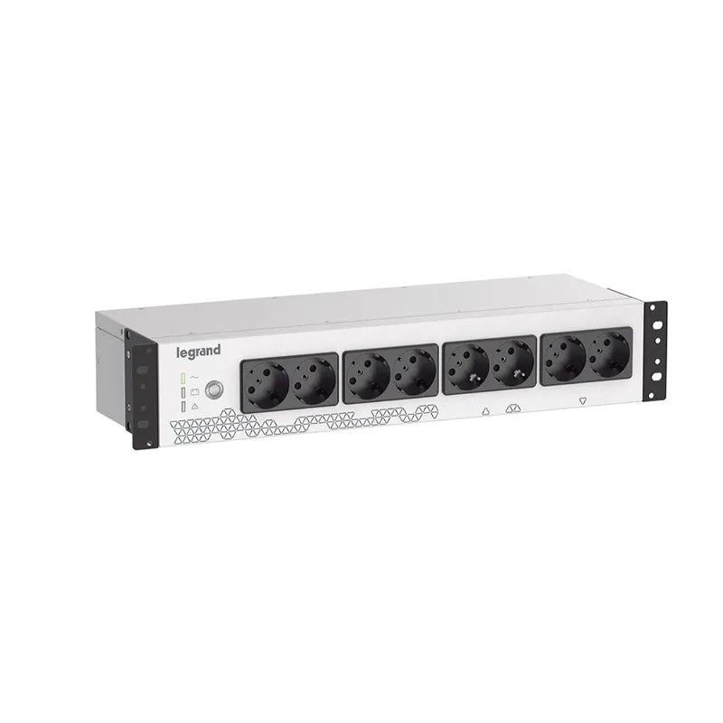 Legrand USV-Anlage 800VA 480W Offline 8 Schuko USB&LED