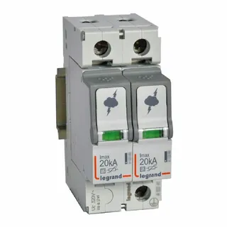Legrand 412221 SPD T2 20KA 2P 2M