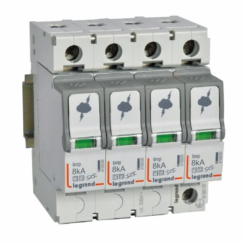 Legrand 412253 SPD T1+T2 8KA 4P 4M