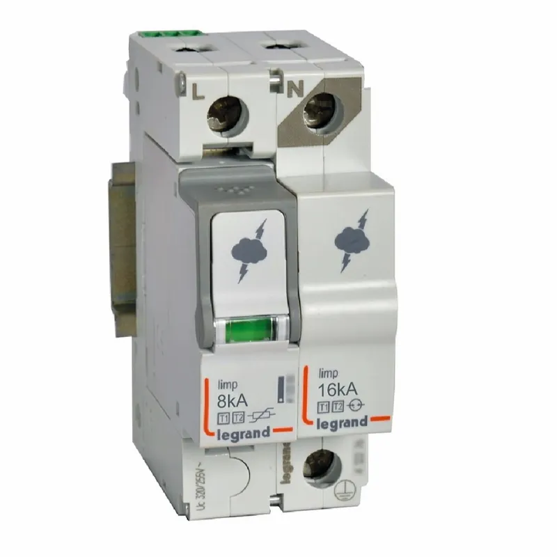 Legrand 412256 SPD T1+T2 8KA 1P+N NR 2M
