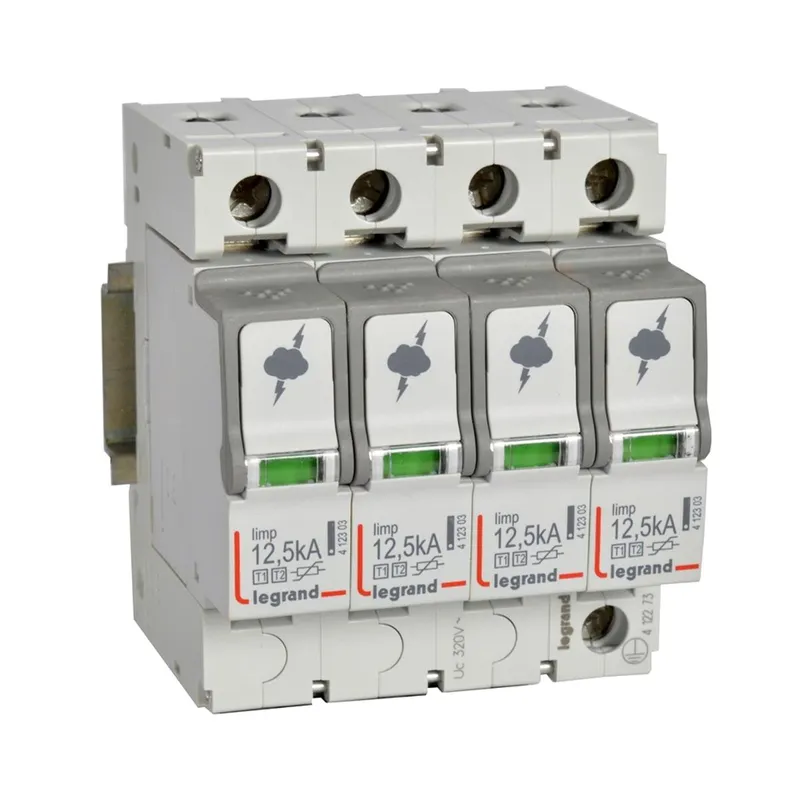 Legrand Überspannungsableiter 412273 SPD T1+T2 12,5KA 4P 4M