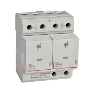 Legrand 412281 SPD T1 25KA 1P+N +FM 4M