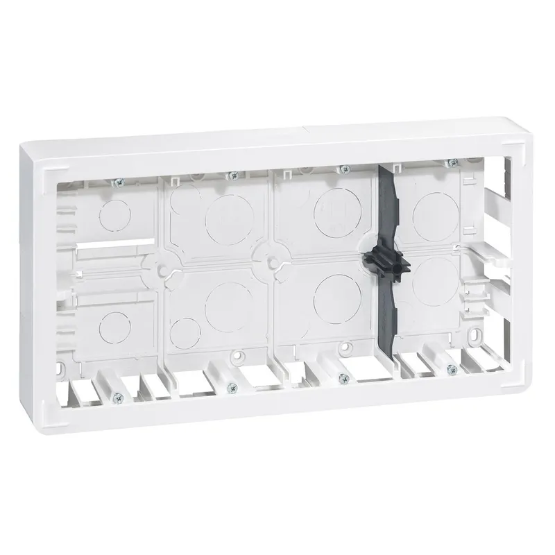 Legrand AP-Gehäuse 080278 MSC 2x10mod ws