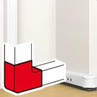 Legrand Flachwinkel 075642 50x105