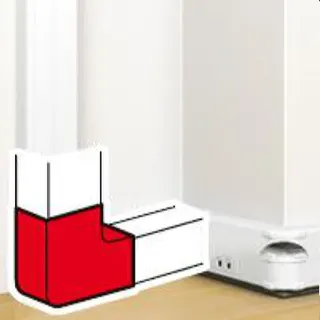 Legrand Flachwinkel 075643 50x130