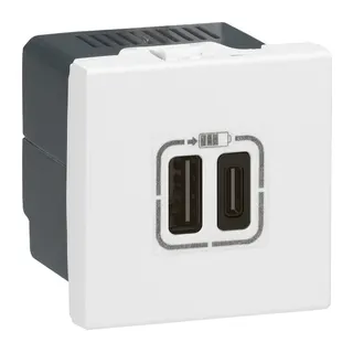 Legrand Modul MSC 2xUSB-C 2Mod 2400MA weiss