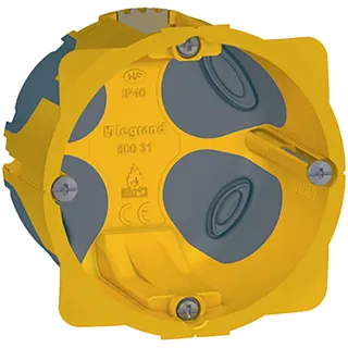Legrand Unterputzdose 080031 Batibox Energy 1-fach T=50