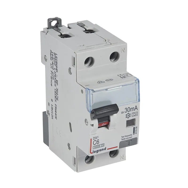 Legrand FI / LS-Kombination C6/0,03A 1polig+N 6kA A