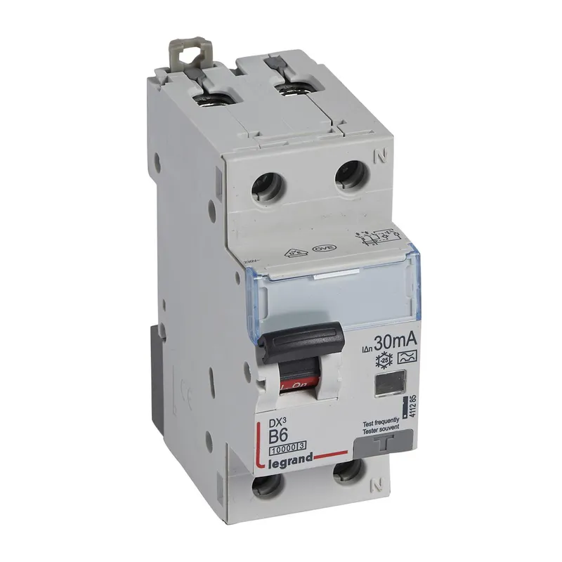 Legrand FI / LS-Kombination B6/0,03A 1polig+N 10kA A
