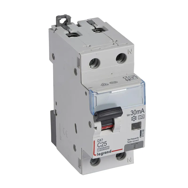 Legrand FI / LS-Kombination C25/0,03A 1polig+N 10kA A