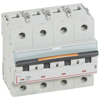 Legrand Leitungsschutzschalter, Automat 409850 DX3 D40A 4P 25KA 6M