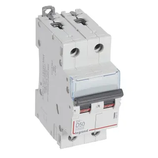 Legrand Leitungsschutzschalter, Automat 409456 DX3 D50A 2P 10KA 2M