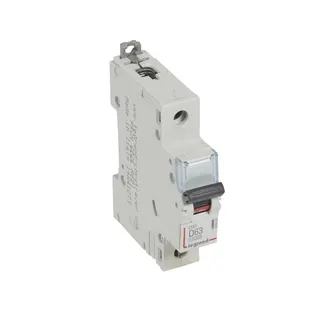 Legrand Leitungsschutzschalter, Automat 409438 DX3 D63A 1P 10KA 1M