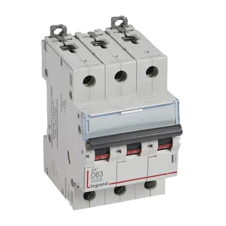 Legrand Leitungsschutzschalter, Automat 409505 DX3 D63A 3P 10KA 3M