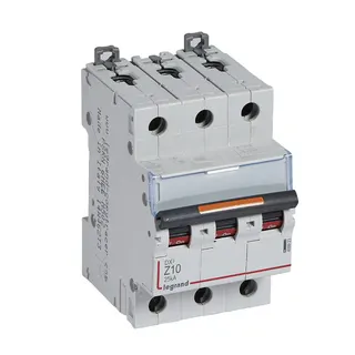 Legrand Leitungsschutzschalter, Automat 409923 DX3 Z10A 3P 25KA 3M
