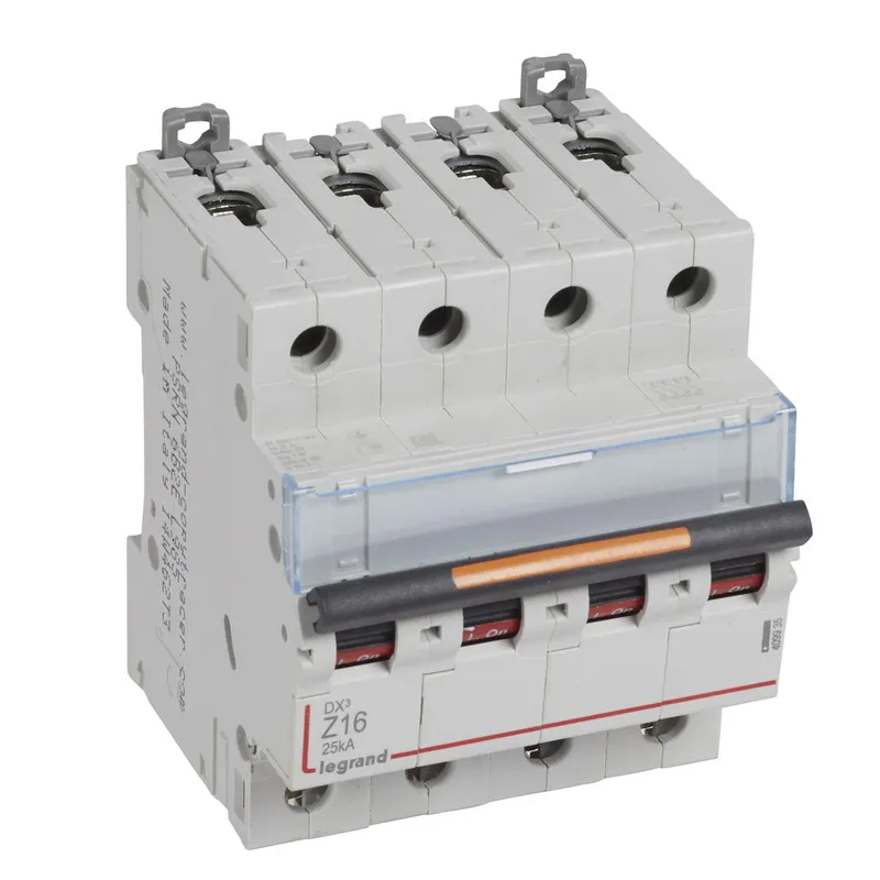 Legrand Leitungsschutzschalter, Automat 409935 DX3 Z16A 4P 25KA 4M