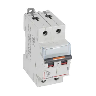 Legrand Leitungsschutzschalter, Automat 409914 DX3 Z20A 2P 25KA 2M