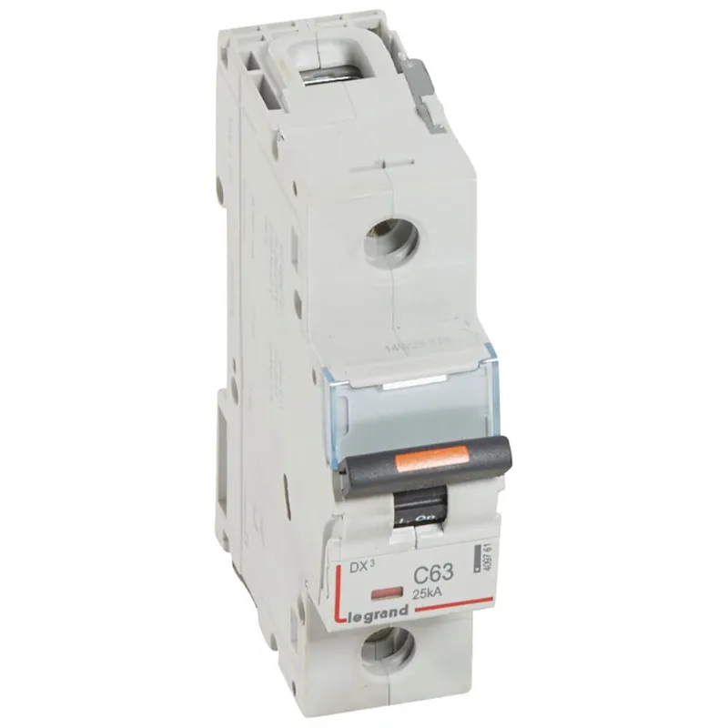 Legrand Leitungsschutzschalter, Automat 409761 DX3 C63A 1P 25KA 1,5M