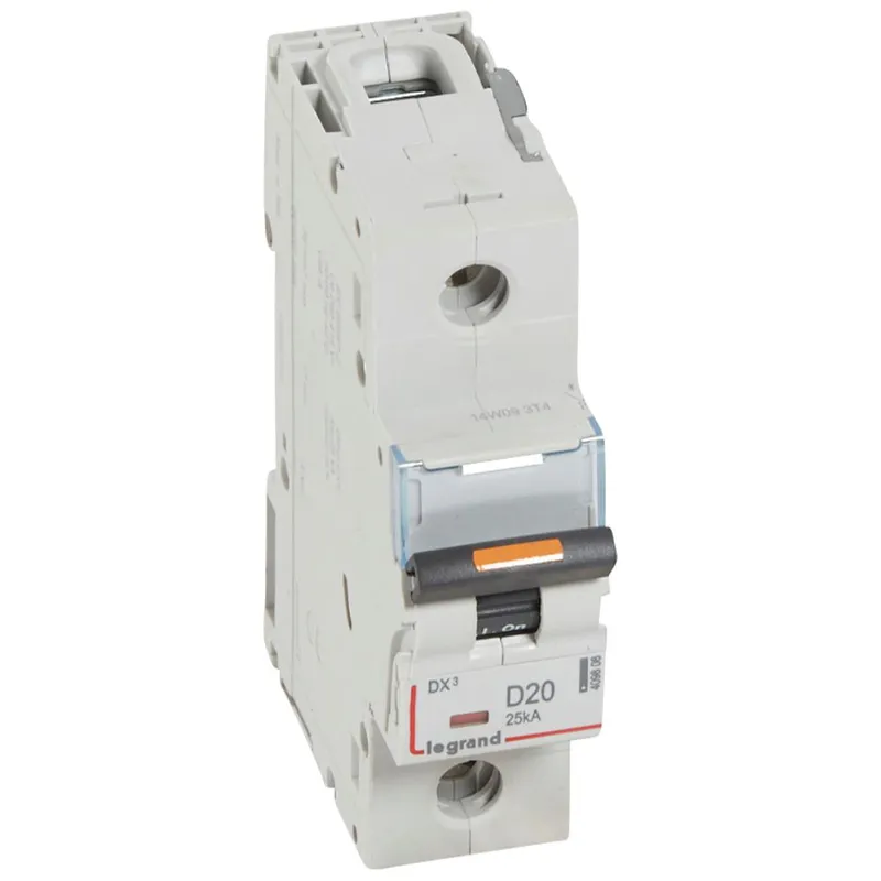 Legrand Leitungsschutzschalter, Automat 409808 DX3 D20A 1P 25KA 1,5M