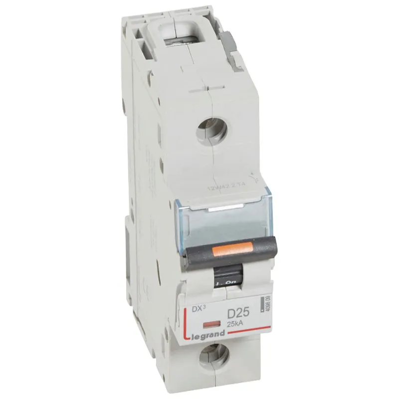 Legrand Leitungsschutzschalter, Automat 409809 DX3 D25A 1P 25KA 1,5M