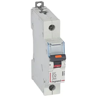 Legrand Leitungsschutzschalter, Automat 409804 DX3 D2A 1P 25KA 1M