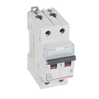 Legrand Leitungsschutzschalter, Automat 409444 DX3 D2A 2P 10KA 2M