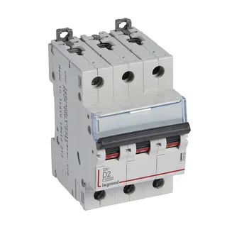 Legrand Leitungsschutzschalter, Automat 409492 DX3 D2A 3P 10KA 3M