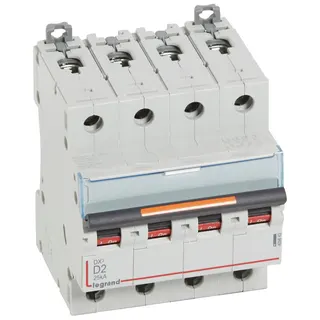 Legrand Leitungsschutzschalter, Automat 409843 DX3 D2A 4P 25KA 4M