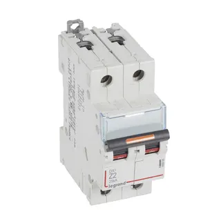 Legrand Leitungsschutzschalter, Automat 409908 DX3 Z2A 2P 25KA 2M