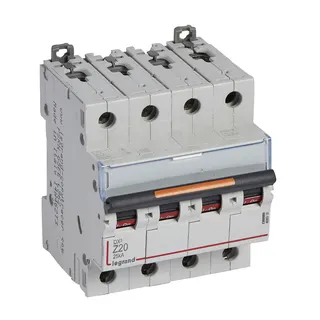 Legrand Leitungsschutzschalter, Automat 409936 DX3 Z20A 4P 25KA 4M