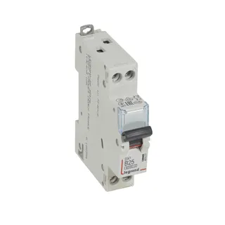 Legrand Leitungsschutzschalter, Automat 407477 DX3 B25A 1P+N 6KA 1M