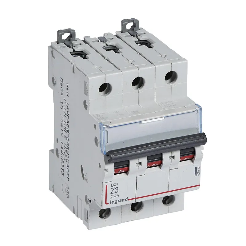 Legrand Leitungsschutzschalter, Automat 409920 DX3 Z3A 3P 25KA 3M
