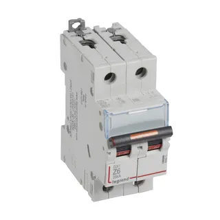 Legrand Leitungsschutzschalter, Automat 409911 DX3 Z6A 2P 25KA 2M