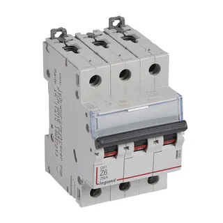 Legrand Leitungsschutzschalter, Automat 409922 DX3 Z6A 3P 25KA 3M