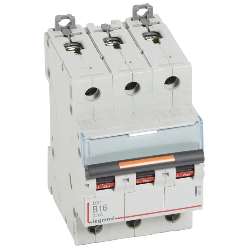 Legrand Leitungsschutzschalter, Automat 409729 DX3 B16A 3P 25KA 3M