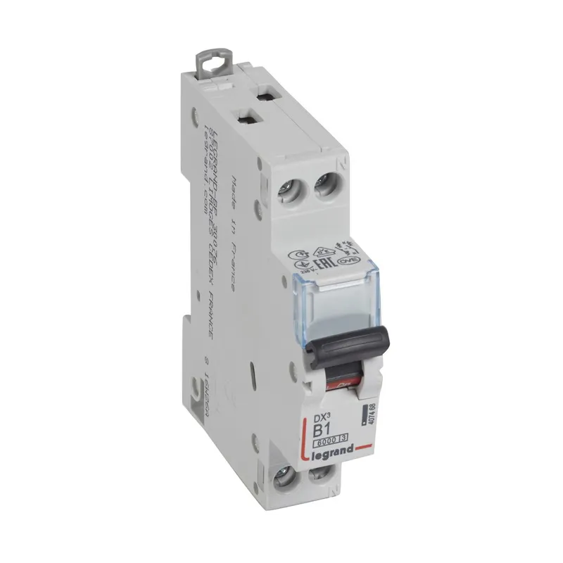 Legrand Leitungsschutzschalter, Automat 407468 DX3 B1A 1P+N 6KA 1M