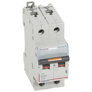 Legrand Leitungsschutzschalter, Automat 409718 DX3 B25A 2P 25KA 2M
