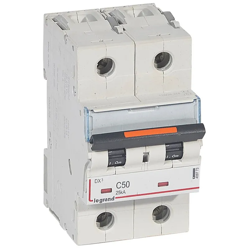 Legrand Leitungsschutzschalter, Automat 409773 DX3 C50A 2P 25KA 3M