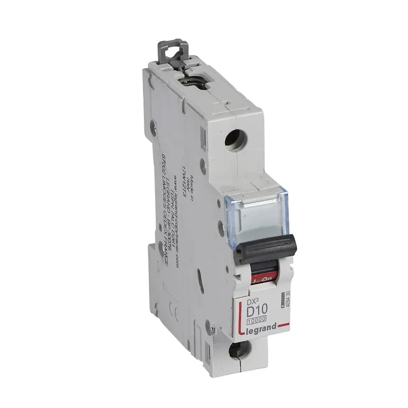 Legrand Leitungsschutzschalter, Automat 409430 DX3 D10A 1P 10KA 1M