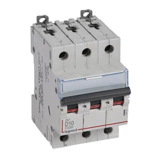 Legrand Leitungsschutzschalter, Automat 409497 DX3 D10A 3P 10KA 3M