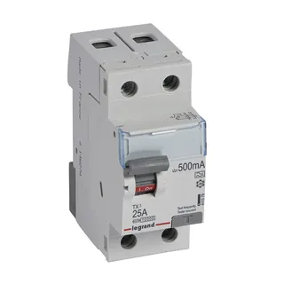 Legrand FI-Schutzschalter, FI 411579 TX3 25A 2P 500MA A