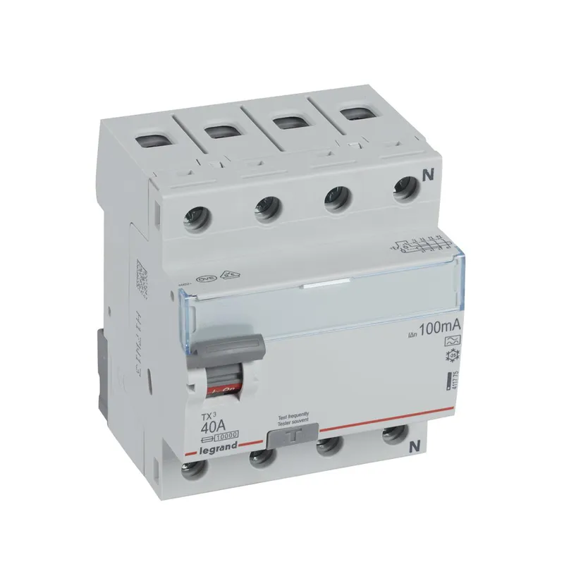 Legrand FI-Schutzschalter, FI 411775 TX3 40A 4P 100MA A