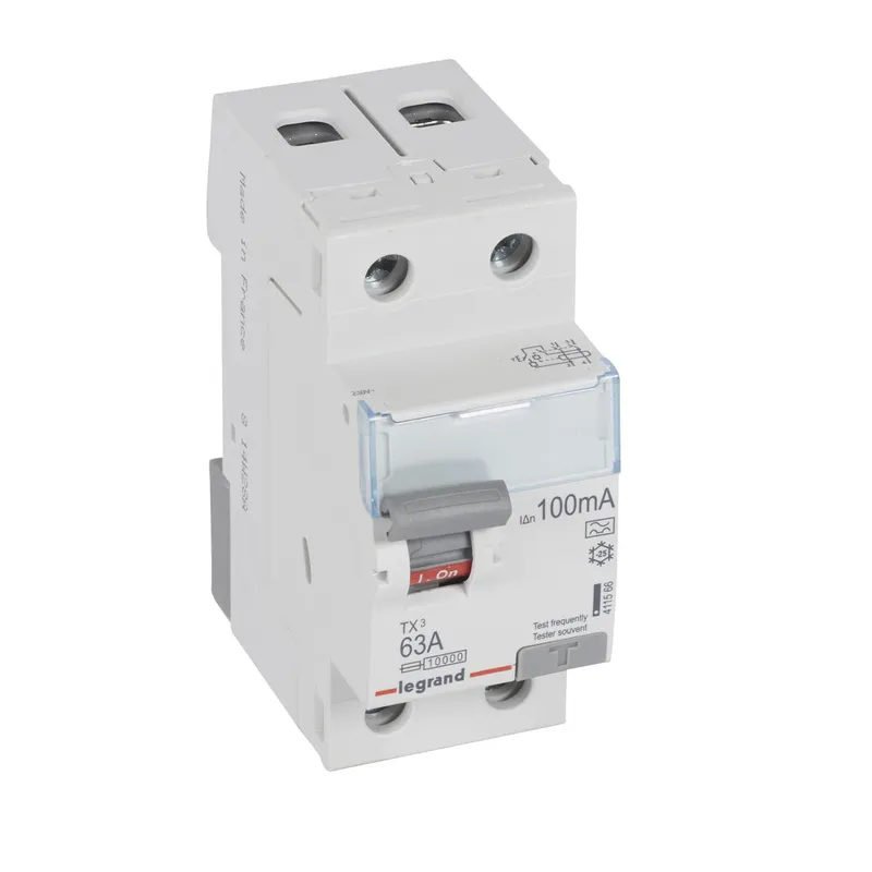Legrand FI-Schutzschalter, FI 411566 TX3 63A 2P 100MA A