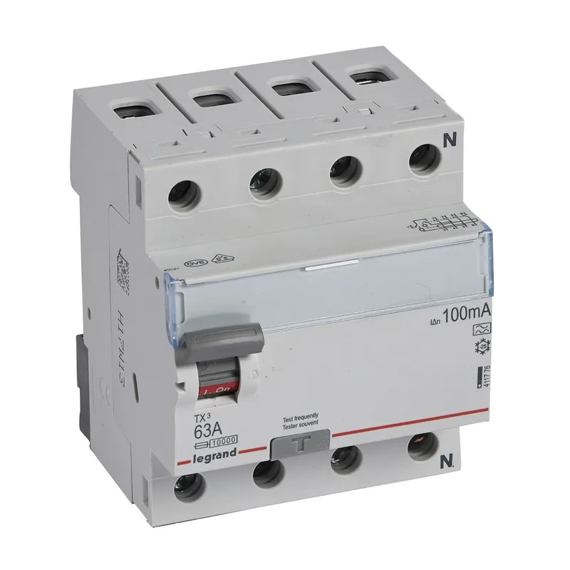 Legrand FI-Schutzschalter, FI 411776 TX3 63A 4P 100MA A